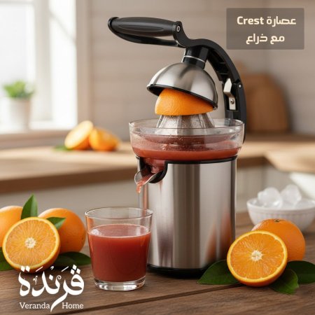 عصارة كهربائية ستانلس ستيل مع مقبض